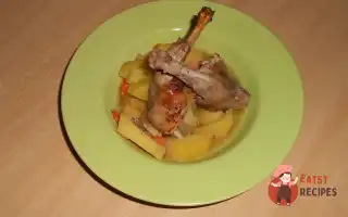 Кролик З Картоплею В Духовці