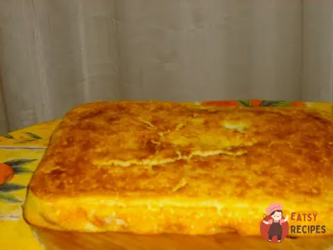 Банановий пиріг з грушами