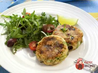 Рибні котлети зі шпинатом