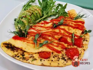 Омлет із сиром Рікотта