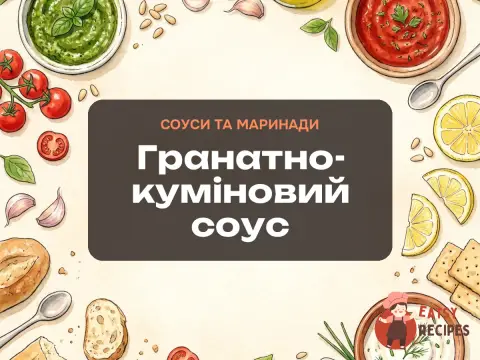 Гранатно-куміновий соус