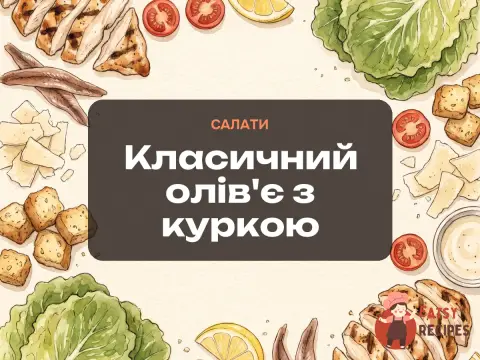 Класичний олів'є з куркою