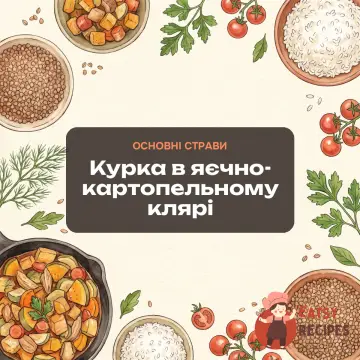 Курка в яєчно-картопельному клярі