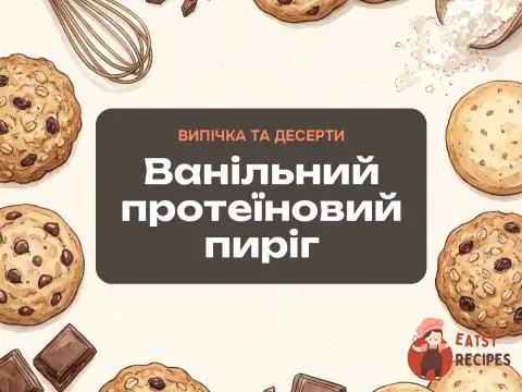 Ванільний протеїновий пиріг