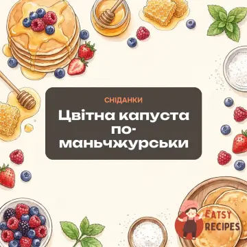 Цвітна капуста по-маньчжурськи