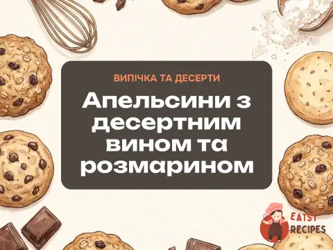 Апельсини з десертним вином та розмарином