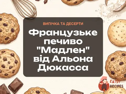 Французьке печиво "Мадлен" від Альона Дюкасса