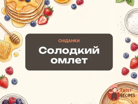 Солодкий омлет