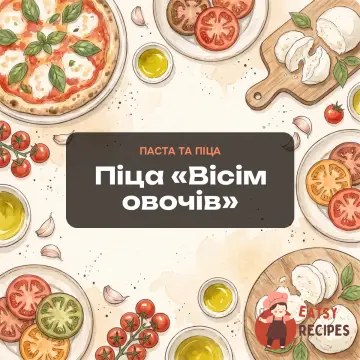 Піца «Вісім овочів»
