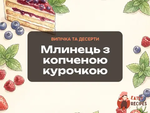 Млинець з копченою курочкою
