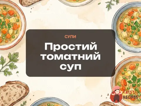 Простий томатний суп