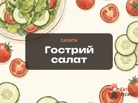 Гострий салат