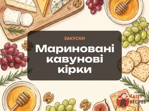 Мариновані кавунові кірки