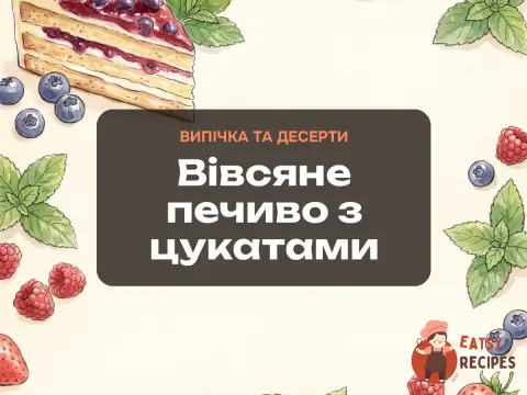 Вівсяне печиво з цукатами