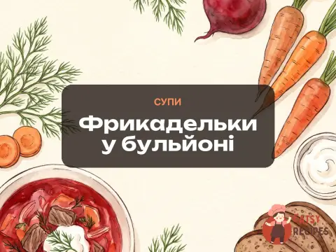 Фрикадельки у бульйоні