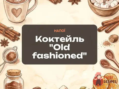 Коктейль "Old fashioned"