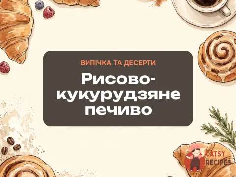 Рисово-кукурудзяне печиво