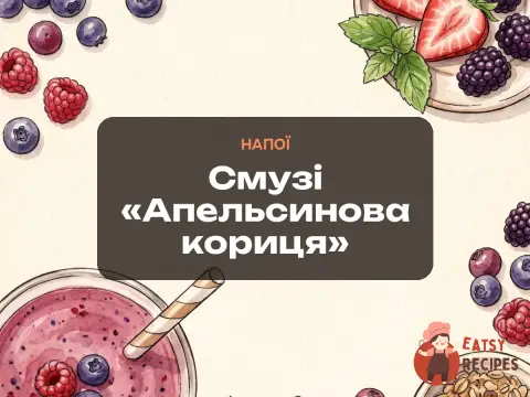 Смузі «Апельсинова кориця»
