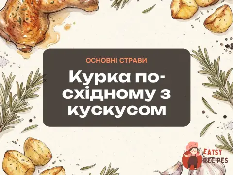 Курка по-східному з кускусом