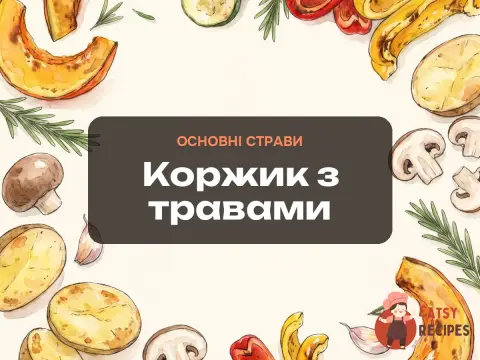 Коржик з травами