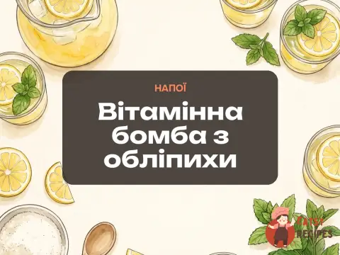 Вітамінна бомба з обліпихи