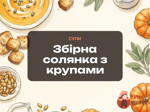 Збірна солянка з крупами