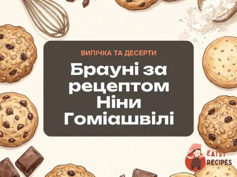 Брауні за рецептом Ніни Гоміашвілі