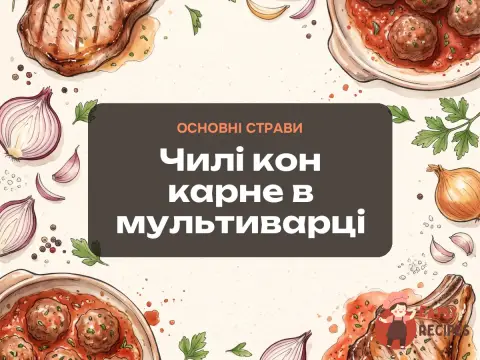 Чилі кон карне в мультиварці