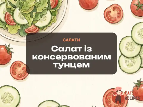 Салат із консервованим тунцем