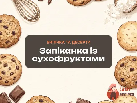 Запіканка із сухофруктами