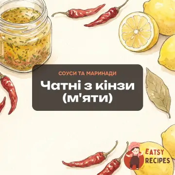 Чатні з кінзи (м'яти)