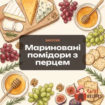 Мариновані помідори з перцем