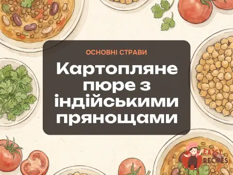 Картопляне пюре з індійськими прянощами