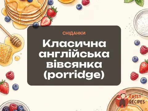 Класична англійська вівсянка (porridge)