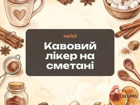 Кавовий лікер на сметані
