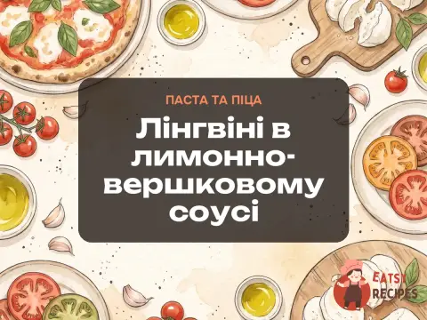 Лінгвіні в лимонно-вершковому соусі