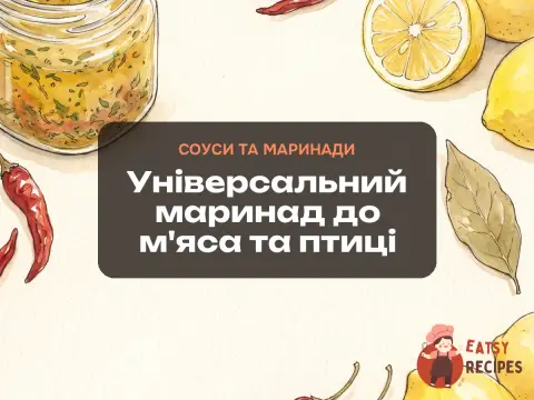 Універсальний маринад до м'яса та птиці