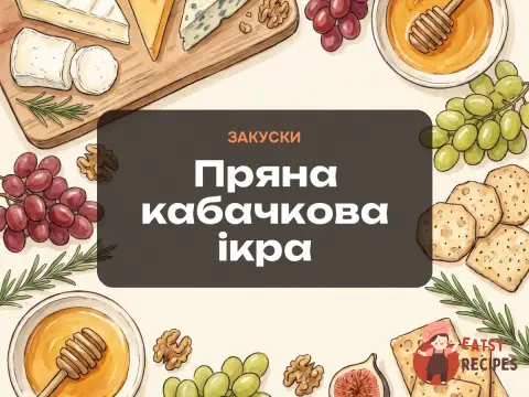 Пряна кабачкова ікра
