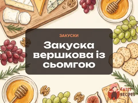 Закуска вершкова із сьомгою