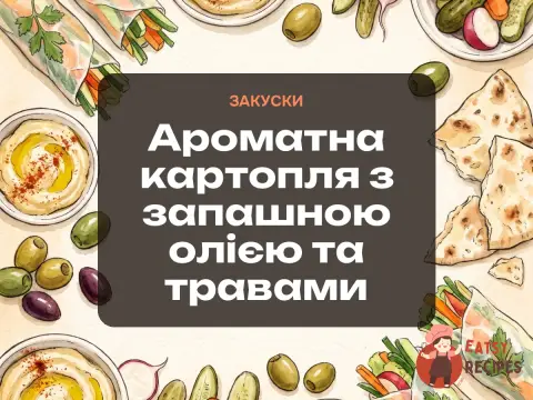 Ароматна картопля з запашною олією та травами