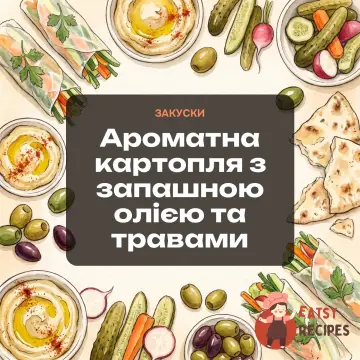 Ароматна картопля з запашною олією та травами