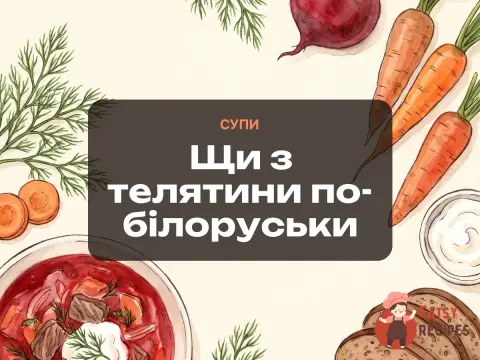 Щи з телятини по-білоруськи