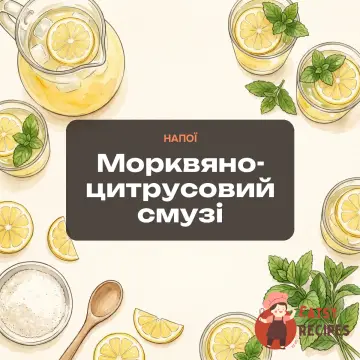 Морквяно-цитрусовий смузі