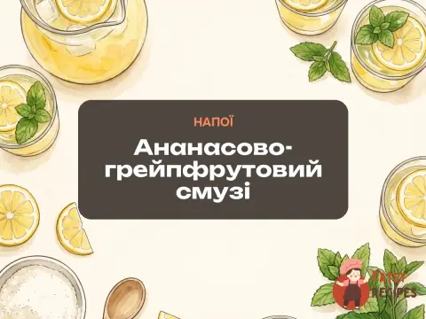 Ананасово-грейпфрутовий смузі
