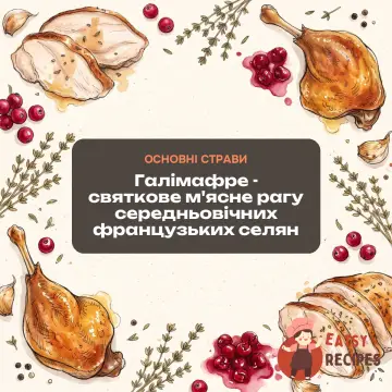 Галімафре - святкове м'ясне рагу середньовічних французьких селян