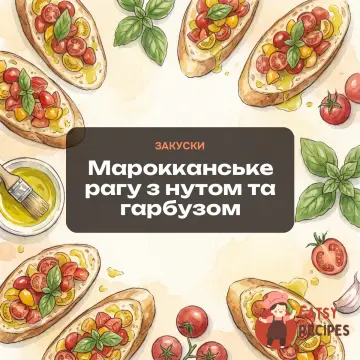 Марокканське рагу з нутом та гарбузом