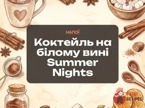 Коктейль на білому вині Summer Nights