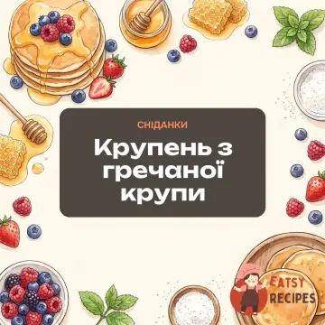 Крупень з гречаної крупи