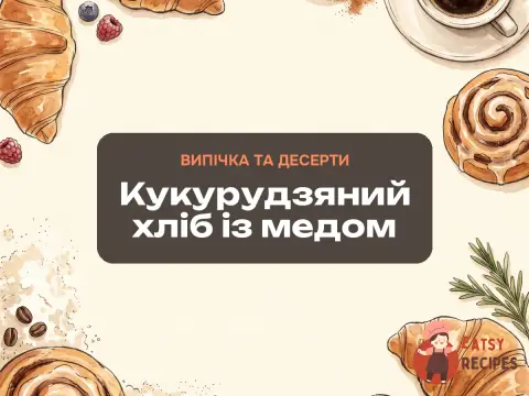 Кукурудзяний хліб із медом