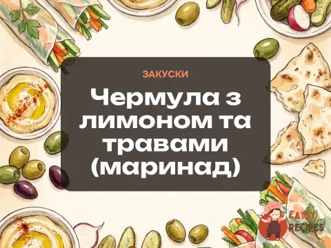 Чермула з лимоном та травами (маринад)